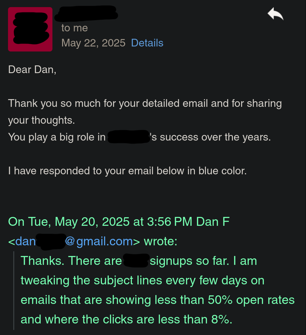 Client testimonial 13