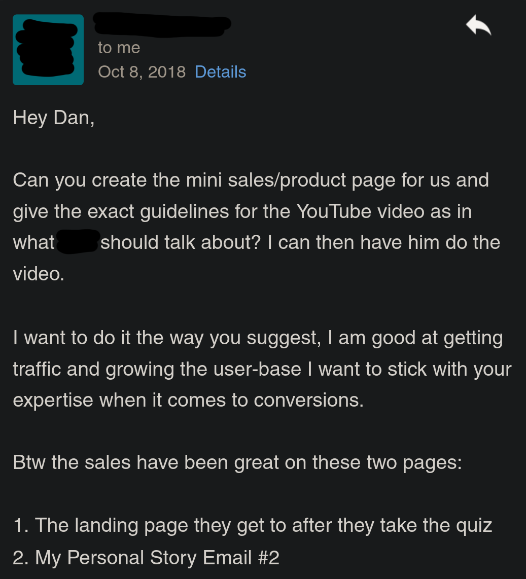 Client testimonial 7