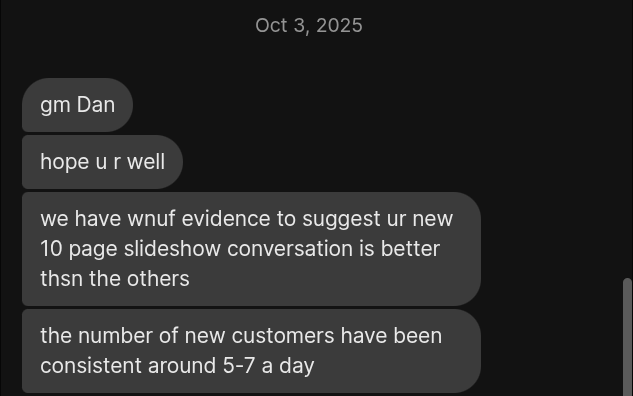 Client testimonial 8