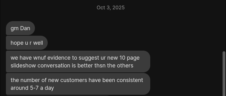 Client testimonial 8